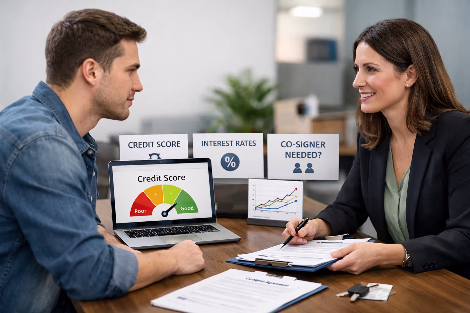 Private student loan discussion with lender